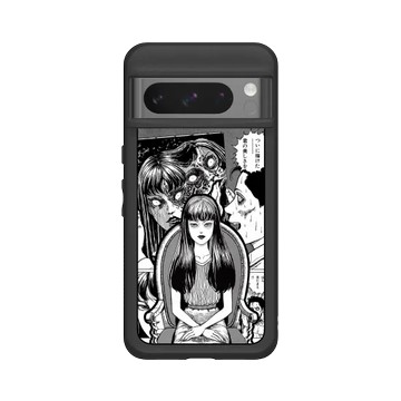 Pixel 8 Pro SolidSuit 黑 - 伊藤潤二驚選集 Junji Ito - 富江 - 畫家