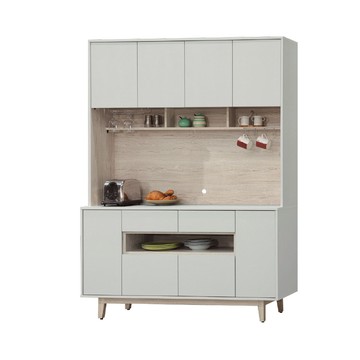 ASSARI-紀梵希5尺餐櫃全組(寬152x深40x高197cm)