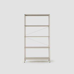 伊登鐵製烤漆五層架90 杏