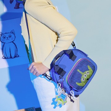 【DISNEY】玩具總動員30週年-三眼怪兩用側背包 PTD25-H1-62AL