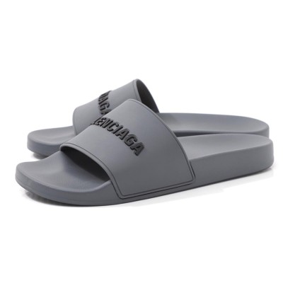 限定品【BALENCIAGA】PRIDE 22 POOL SLIDE ロゴ サンダル distribella.com