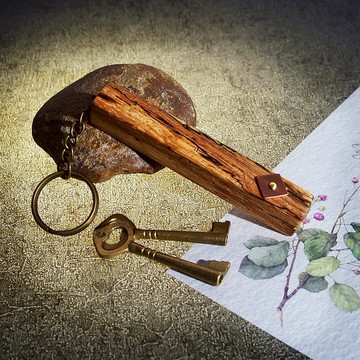 烏金木鑰匙圈(1)