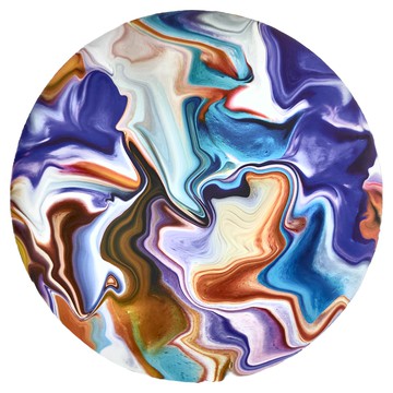 Waboba Wingman 軟式飛盤  6歲以上適用  流體畫  1個