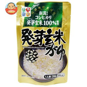 ヒカリ食品 こしひかり 発芽玄米がゆ 200gパウチ×24個入｜ 送料無料