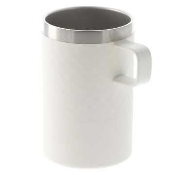 【DECO HOME商品】2WAY真空附柄不鏽鋼杯 350ML WH GM005(DH) NITORI宜得利家居