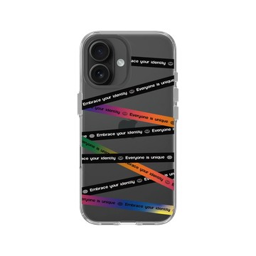 iPhone 16 Clear Case（相機按鈕） 透明 - Love in All ____ - 致世上唯一的你