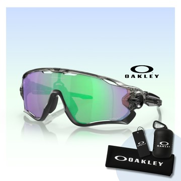 【Oakley】Jawbreaker 公路運動太陽眼鏡(OO9290-46 Prizm road jade 鏡片)