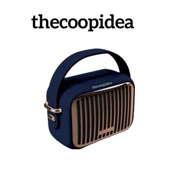thecoopidea RETRODIO便攜式復古無線音響-藍_廠商直送