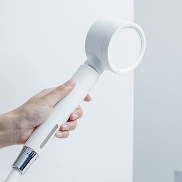 雙芯護淨蓮蓬頭+濾芯組(蓮蓬頭本體+PP棉濾芯 *4個 + 活性碳濾芯 *2個) 蓮蓬頭本體+濾心組