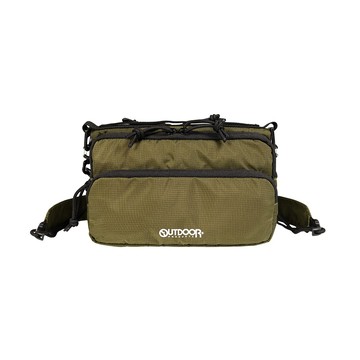 【OUTDOOR】悠遊寰旅旅行側背包-綠色 OD263120GR