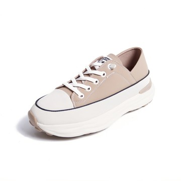 KOKKO輕盈柔軟2way厚底休閒鞋奶茶色