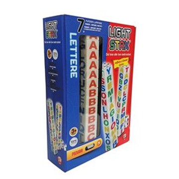 美國 Light Stax - LETTERS亮亮積木-大顆粒系列-字母款-24顆