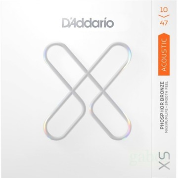 DAddario 民謠吉他弦 XSAPB1047 Phosphor 磷青銅 10 47【黃石樂器】