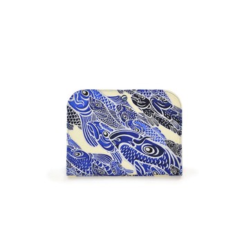 W口袋收納袋 mini / Blue Carp