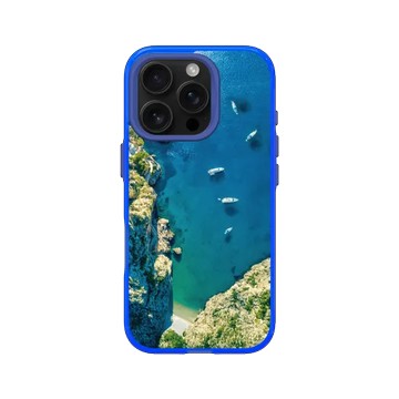 iPhone 16 Pro JellyTint 激光藍 - Look! 多看我一眼 - 大自然的傑作（蔚藍海岸）