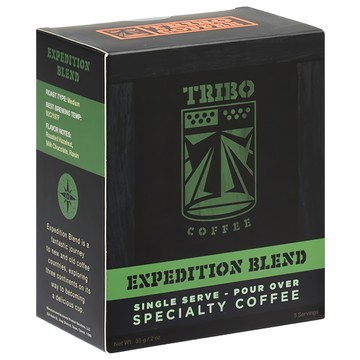 TRIBO COFFEE 遠征綜合 濾掛式咖啡 使用阿拉比卡純研磨咖啡 中焙  11g  5包  1盒