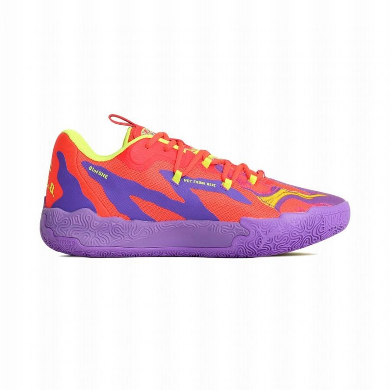 プーマ MB.03 LO ラメロ・ボール　27.5 PUMA x LAMELO BALL MB.03 Lo Lava Men's Basketball Shoes | PUMA