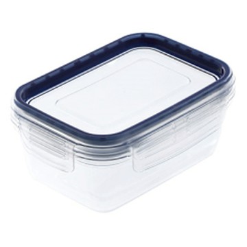 keyway dcr-730 雙色長型730ml密封保鮮盒  1個  1個