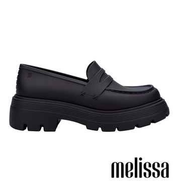 Melissa-鋸齒底果凍樂福鞋-黑色