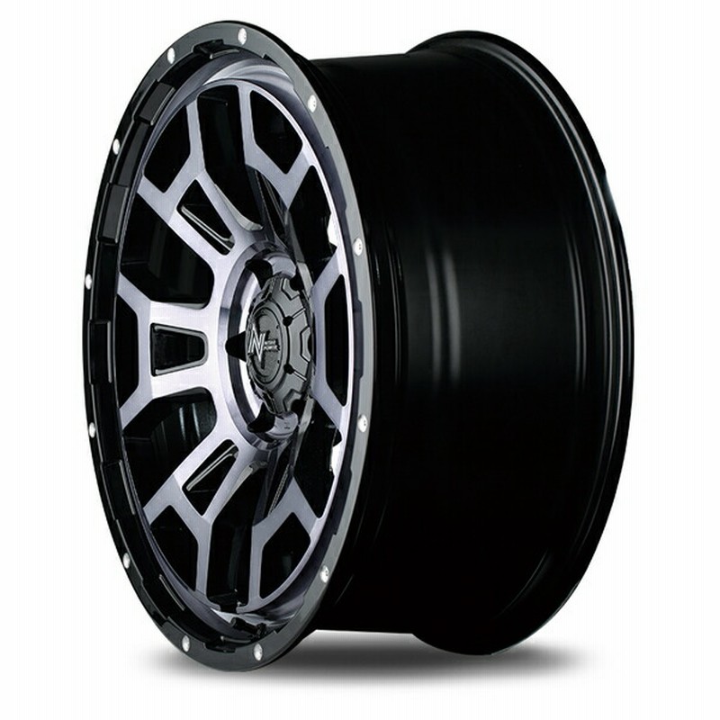 MID ナイトロパワー H6スラッグ 1本販売 ホイール NV350キャラバン【17×6.5J 6-139 INSET48】25系 NITRO  POWER H6 SLUG アルミホイール 1枚 単品 | LINEショッピング