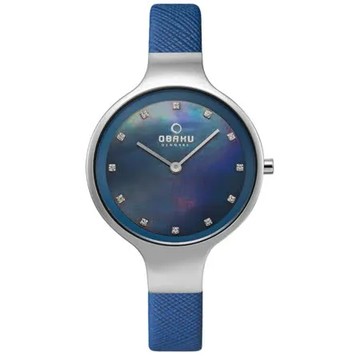 OBAKU 星光眷戀時尚皮帶錶-V173LXCLRA