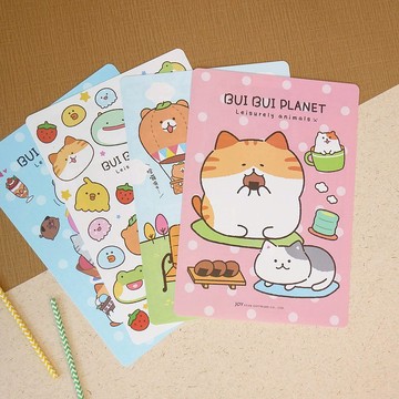 胖胖星球 - 學習墊板(13K大)