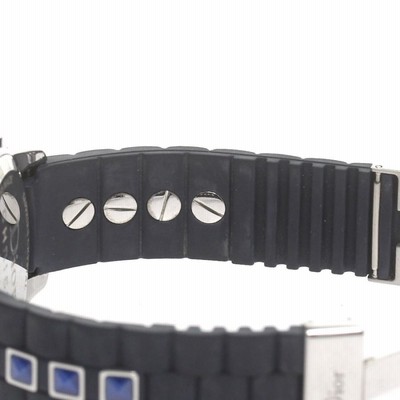 ディオール Dior CD114311 クリスタル ダイヤベゼル クロノ