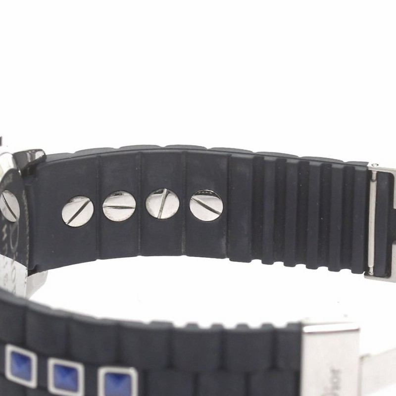 ディオール Dior CD114311 クリスタル ダイヤベゼル クロノ