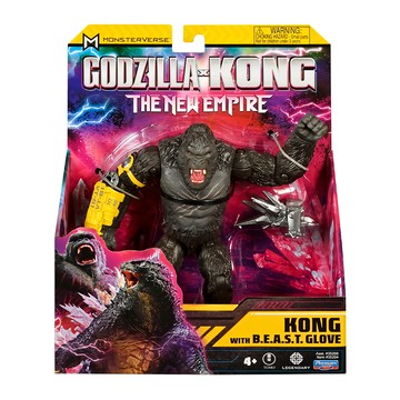 哥吉拉大戰金剛2-6吋經典公仔 - 金剛帶B.E.A.S.T.手套  隨機出貨  1個