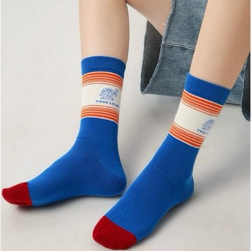 現貨在台｜文藝復興 潮流時尚 街頭塗鴉藝術 中統襪 女襪