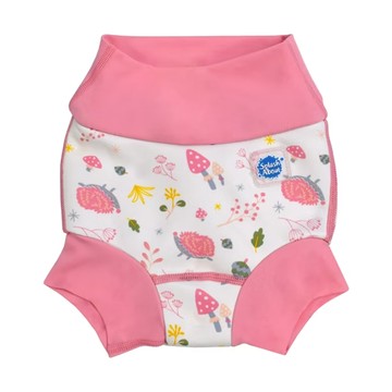 Splash About Happy Nappy Duo 森林漫遊 銀離子3D雙層游泳尿布褲  XXL 2-3歲  1件
