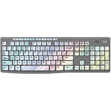 適用羅技MK295臺式機辦公電腦鍵盤保護貼膜K120 K200 K260 K270