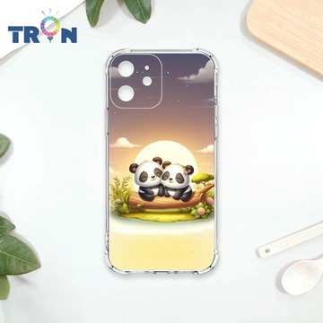 TRON IPhone 11 可愛萌熊貓 四角防摔 軟殼 手機殼