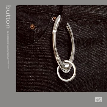 【CLIN】K024「隔日到貨」合金 掛件 登山扣 掛飾 Clean fit 吊墜 配件 腰間掛件