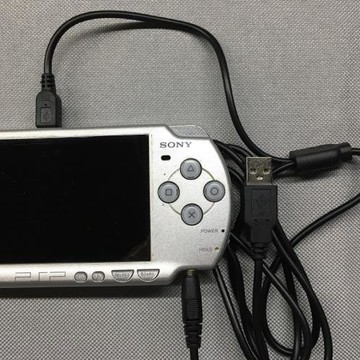 PSP充電數據線二合一適用索尼PSP1000/20/30USBTOPSP連接傳輸線