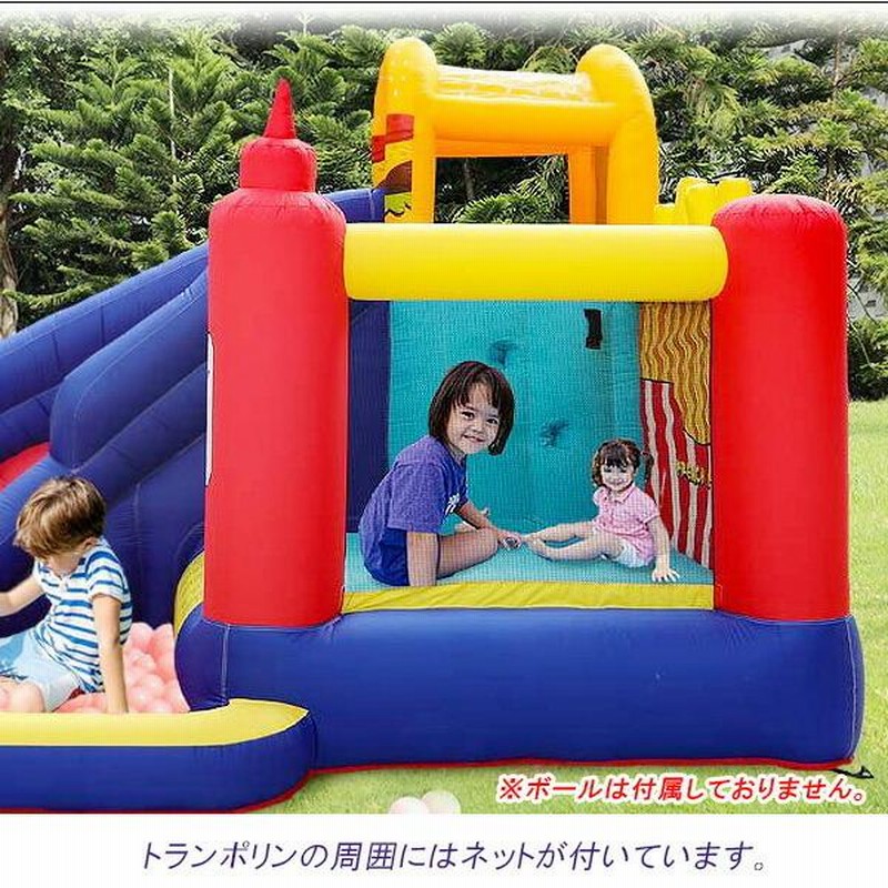 お取り寄せ/エアー遊具 AirMyFun ハンバーガー バウンス ハウス