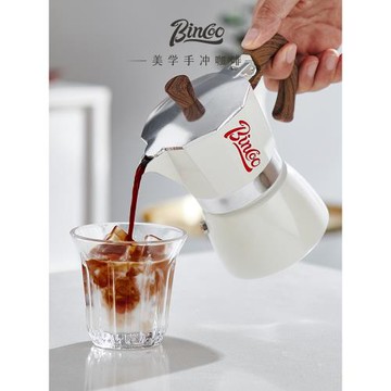 Bincoo摩卡壺意式濃縮萃取咖啡壺電爐煮咖啡套裝專用送濾紙