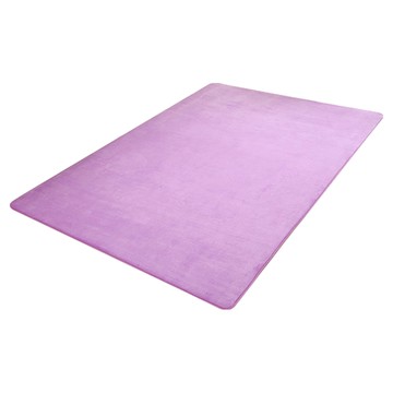 DR.MANGO 芒果科技 大地墊 紫色 纖維絨毛 優質珊瑚絨 海綿夾層加厚約15mm 防滑PVC底  160 x 100cm