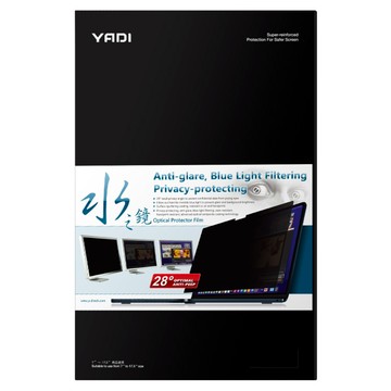 YADI 亞第 水之鏡 16 : 10 防窺片靜電吸附 ASUS Vivobook S14 S3407QA 專用 PF4PPA-W140  14吋(301 x 188mm)  1片  14吋