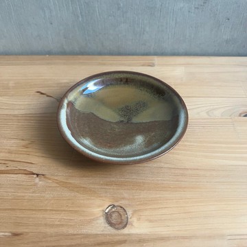 高取焼 丸皿 筑前茶陶高取焼 高取八仙窯 hassen-050