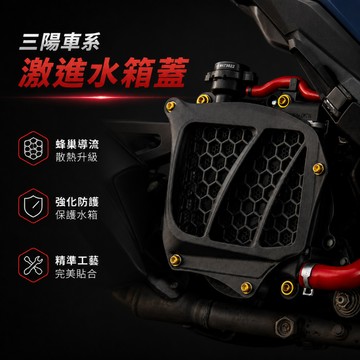 【台南新發車業】三陽車系 激進 水箱散熱罩 水箱罩 水箱護罩 水箱蓋 導風集風罩 DRG 龍二 JET SL 二代 曼巴