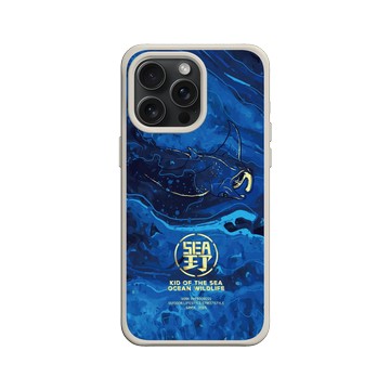 iPhone 15 Pro Max SolidX 貝殼灰 - KID - 野SEA海洋MANTA