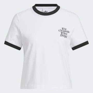 Adidas 愛迪達 Og W Tee Ss 2 KT3060 女 T恤 運動上衣 休閒短袖 白 亞版 純棉