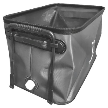 SLOWER 防水長柄收納提籃 35L容量 45 x 29 x 27 CM  黑色  1個