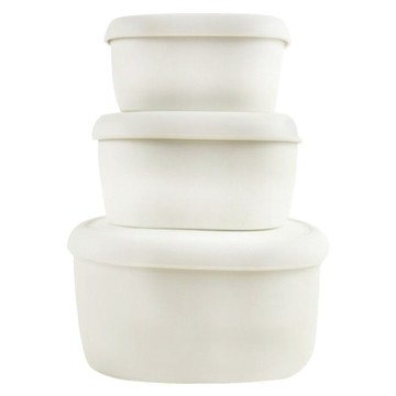 SiliPot 鉑金矽膠全尺寸冰溫嚐鮮盒組 180ml + 330ml + 600ml  1組  S180ml + M330ml + L600ml