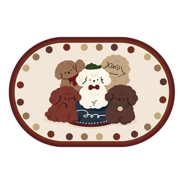 半島良品 造型軟式吸水墊 橢圓款  貴賓  60 x 40cm