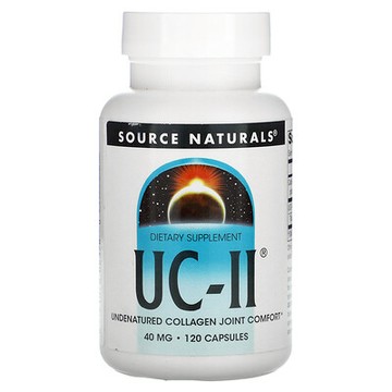 Source Naturals, UC-II，40 毫克，120 粒膠囊