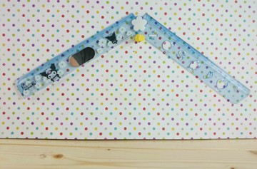 【震撼精品百貨】酷洛米_Kuromi~尺_摺疊_附鏡