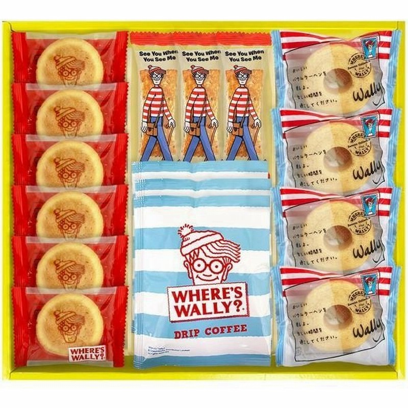 ウォーリーをさがせ 内祝い 内祝 お返し スイーツ コーヒー ドリップ ギフト セット バウム クッキー お菓子 焼き菓子 詰め合わせ キャラクター Wal 15 24 通販 Lineポイント最大0 5 Get Lineショッピング