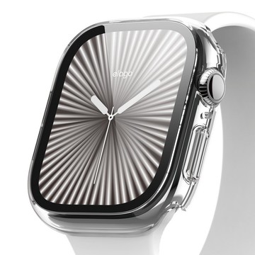 Apple Watch S10 9H鋼化玻璃透明防撞錶殼